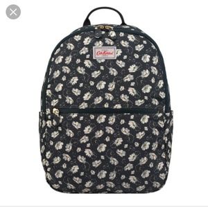 NWT Cath Kidston Falling Cosmos Foldaway Backpack